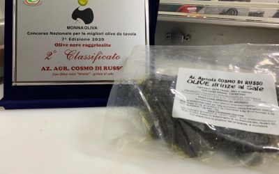 OLIVE NERE GRINZE: SALE DI TRAPANI E OLIVE ITRANA NERA